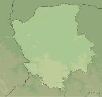 Voir sur la carte topographique de l'oblast de Volhynie