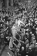Mariage du roi Baudouin et de Fabiola de Mora y Aragón en 1960.
