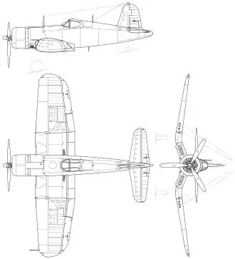 vue en plan de l’avion