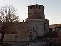 Le chevet, vu de l'est