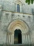 Le portail de l'église