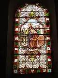 Église, un des vitraux.