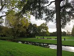 Parc Vroesenpark dans le quartier Blijdorp