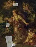 Femme avec putti.