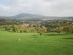 Gœrsdorf, au nord.