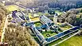 Vue aérienne de l'abbaye (2023)