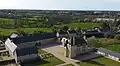 Vue aérienne.
