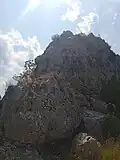 Vue arrière de la tour de Boussecos.