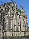Chevet de la cathédrale.