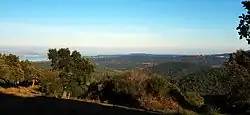 Vue de Gassin et du Golfe de Saint-Tropez depuis Baguairède