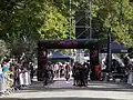Arrivée du marathon.