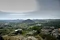 Vue du roc castel sur le Larzac.