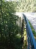 Viaduc de Chavalamard sur le trajet de la Galoche à Rosières