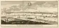 Vue de la ville de Falun ou Coppenberg (1737).