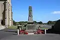Vue générale du monument aux morts.