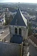 Vue en hauteur de la tour sud.