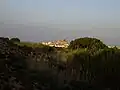 Vue du village de la Puebla de Híjar, en avril 2006