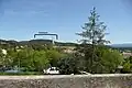 situation de l'Oppidum du Castellar dans le paysage de Cadenet ;