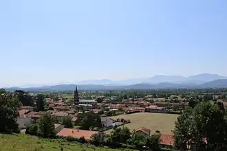 Vue sur le village.
