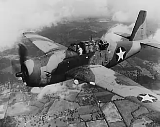 Vue de l'avion.