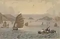 Début des opérations du HMS Vulture au Bogue le 2 avril