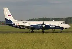 Ilyushin Il-114 portant la nouvelle livrée en 2007