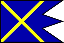 Drapeau de Vysoká pri Morave
