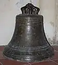 Ancienne cloche ("Jean Boutinet M A Fait L An 1761").