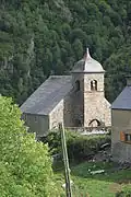 L'église Saint-Pierre-aux-Liens d'Éget-Village.