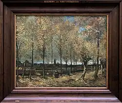 Van Gogh, Peupliers près de Nuenen.