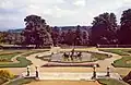 Part of the gardens at Waddesdon Manor.
