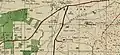 Carte de Wadi 'Ara en 1942 au 1:20 000.