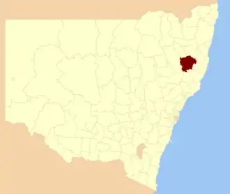 Comté de Walcha