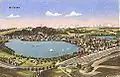 Une gravure d'Eugen Felle de 1910 représentant la ville.