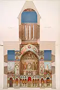 Projet de fresques du prince Gagarine, publié en 1897-1903.