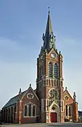 L'église St Martin.