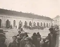 Rue Walowa au début du XXe&nbsp;siècle