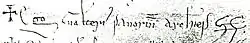 signature de Gautier Ophamil