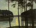 Tombée du soir au lac de Schlachten&nbsp;(de), Stadtmuseum, Berlin (1895)