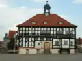 L'hôtel de ville de Waltershausen.