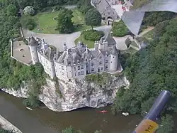 Le château de Walzin, en 2006.