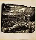 WanTisi, Aimerait mourir en pleine nature, 10,6×12,1&nbsp;cm, 1940