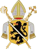 Drapeau de la principauté épiscopale de Bamberg