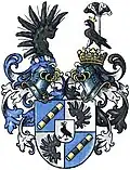 Armoiries du baron de ceux de von Canstein dans les armoiries de la noblesse westphalienne