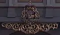 Das Wappen von Friedrich Wilhelm Graf zu Solms-Braunfels in der Ev.-ref. Kirche in Wölfersheim
