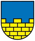 Haute-Lusacecoupé crénelé d'azur et d'or