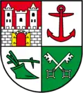 Blason de Wettin-Löbejün
