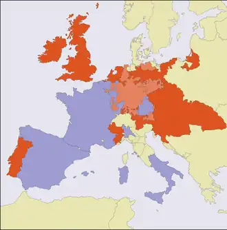 Carte de l'organisation
