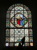 Verrière n° 8 - Éducation de la Vierge.
