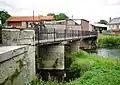 Le pont sur la Vaux.
